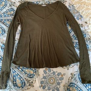 Olive green long sleeve